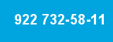 922 732-58-11
